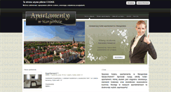 Desktop Screenshot of apartament.stargard.pl