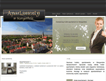 Tablet Screenshot of apartament.stargard.pl