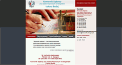 Desktop Screenshot of komornik.stargard.pl