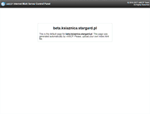 Tablet Screenshot of edk.ksiaznica.stargard.pl