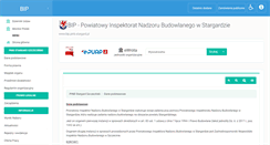 Desktop Screenshot of bip.pinb.stargard.pl