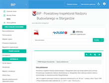 Tablet Screenshot of bip.pinb.stargard.pl